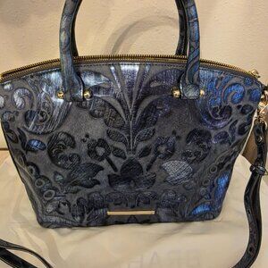 Brahmin Duxbury Satchel with Matching Wallet and Dust Bag - Extremely Rare